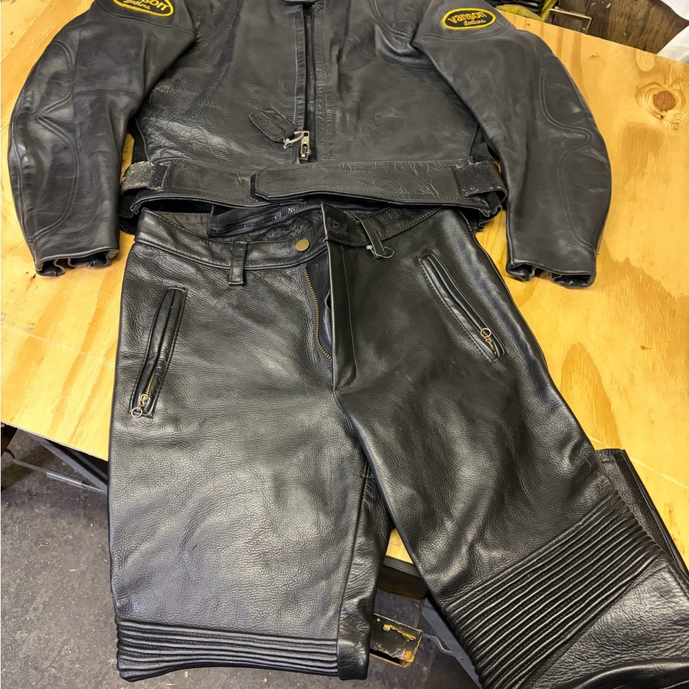 Vanson Black Mesh Lined Jacket